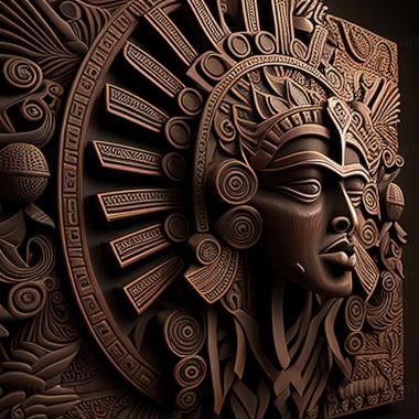 3D model aztec (STL)